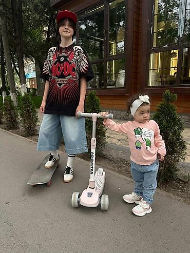 Детские самокаты: Детский самокат, Трёхколёсный, Новый — 9