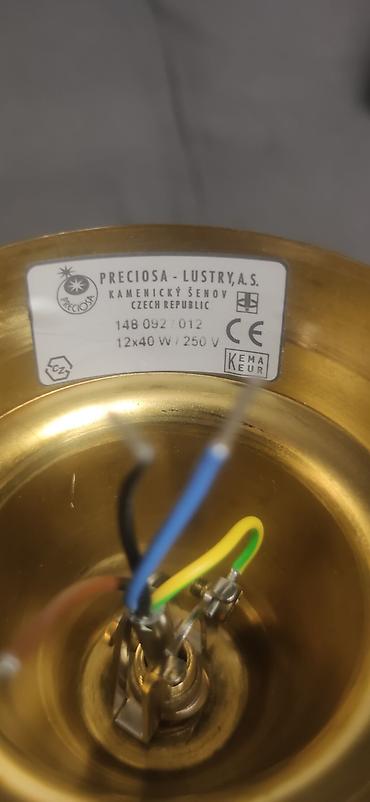 Çilçıraqlar: Çılçıraq, 10 və daha çox lampa, Xrustal — 10