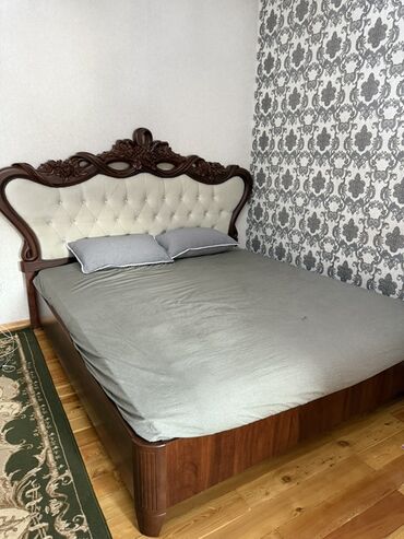 кресло офисное цена бишкек: Двуспальная кровать, С мягким изголовьем, длина - 200 см