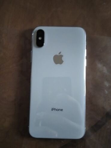 iphone x silver: IPhone X, 256 GB, Ağ, Face ID