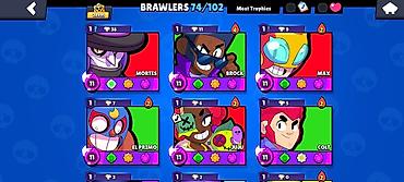 brawl stars 2: Brawl Stars hesabı – geniş skin və irəliləyiş kolleksiyası Hesab — 8