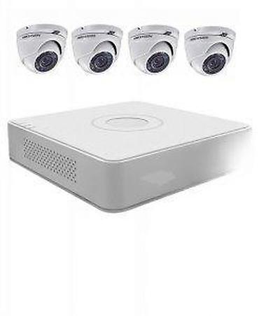 Oprema za video nadzor: Hikvision set sa 4 ili 8 kamera 2.0mpx 2,8mm. kompletan sistem za — 6