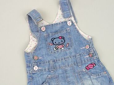legginsy na piętę: Dungarees, 12-18 months, condition - Very good