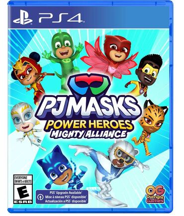 игры на плейстейшен 4: Оригинальный диск!!! PJ Masks Power Heroes: Mighty Alliance Кэтбой