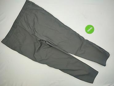 jasnoszary: Spodnie materiałowe damskie, rozmiar 4XL — 3