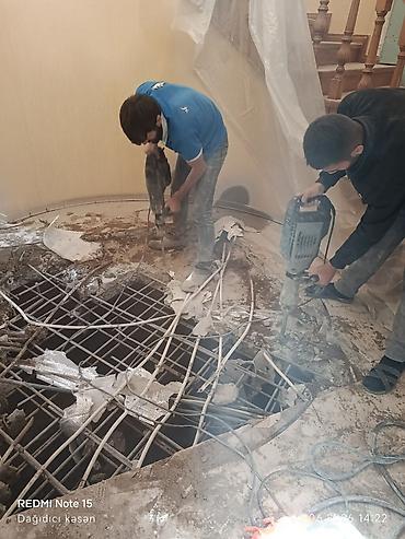 Beton işləri: Beton kəsmə xidməti - Divar, döşəmə və tavanlarda dəqiq və səliqəli — 27