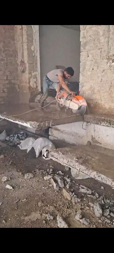 plastik qapi gence: Beton kəsmə və deşmə xidməti - Dəqiq və təhlükəsiz beton kəsimi — 1