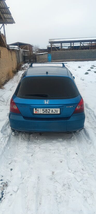 Honda: Honda Civic: 2003 г., 1.6 л, Механика, Газ, Хэтчбэк — 7