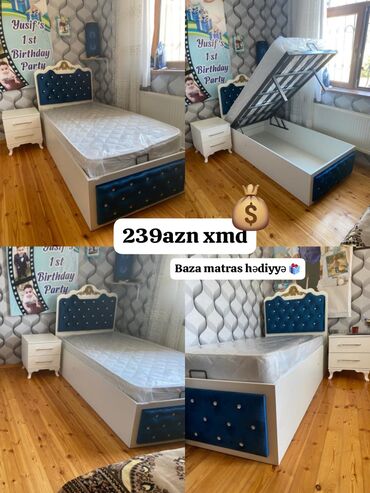 Dolablar: Yeni, Təknəfərlik çarpayı, Matras ilə