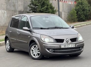 Renault: Renault Scenic (II) – kompakt miniven - Kuzov: 5 qapılı, boz rəng - — 3