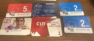 marka: Kolleksiya üçün Azercell SimSim ödəniş kartları dəsti - Markalar və — 4