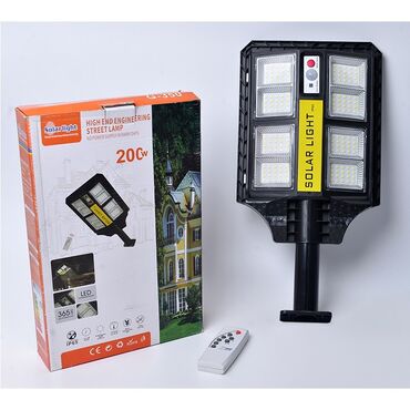 devit 3 ampul qiymeti: Küçə Lampası LED Günəş Enerjisi 200W IP65 Brend: No Brand Güc: 200W