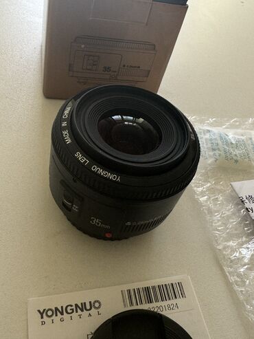 объектив фото: Объектив для Canon 35mm Светосильный, с диафрагмой F2. Как для