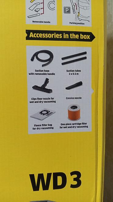 пылесос моющий karcher: Обычный пылесос Новый Karcher Тип пылесборника: Мешок — 1