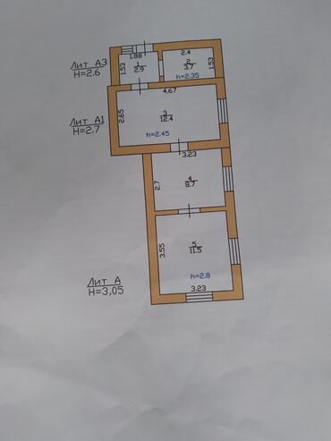 дом с сараем: Полдома, 40 м², 2 комнаты, Риэлтор