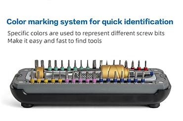 Охотничьи ножи: Профессиональная отвертка с подшипником и набором бит из — 5