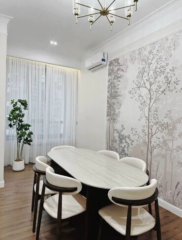 элитка дом: 3 бөлмө, 104 кв. м, Элитка, 11 кабат, Дизайнердик ремонт