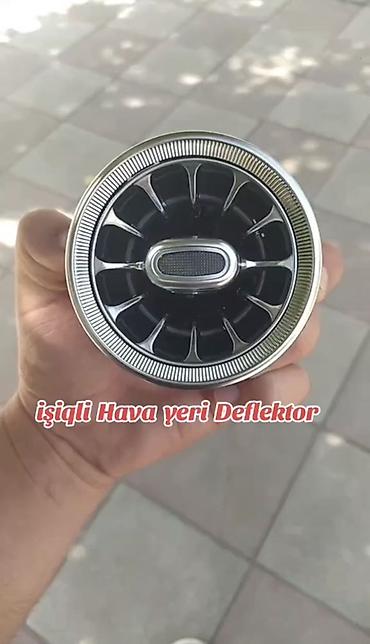 mercedes cewka: İşıqlı hava yeri deflektor - Avtomobil salonu üçün dairəvi vent — 1