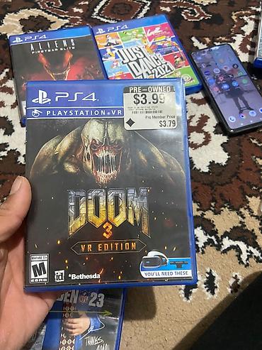 Игры для PlayStation: DOOM 3: VR Edition — диск для PlayStation 4 (совместим с PlayStation — 1