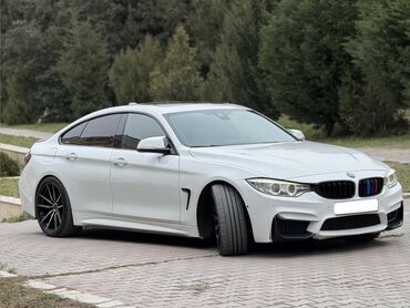 BMW: BMW 4 Series Gran Coupe – ağ rəng, M-Performance üslub paketli idmançı — 3