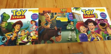 Kitablar, jurnallar, CD, DVD: Toy Story Kitab Ingilis dilindedir 24 seife 28 may metrosuna