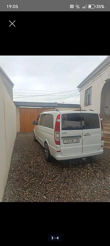 turbo az vito viano: Mercedes-Benz Vito mikroavtobus - Kuzov: ağ rəng, sürgülü yan qapı — 2