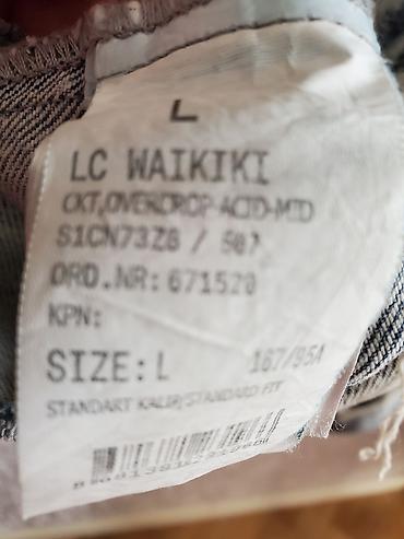 Üst geyimi: LCW JEANS (LC Waikiki) qadın cins pencək - Model: OKT, Overcrop — 4