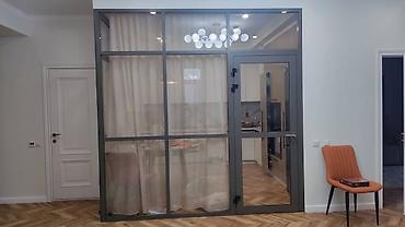 Перегородки на заказ: На заказ Цельностеклянная перегородка, Для офиса, Бронированное стекло, Монтаж, Демонтаж, Бесплатный замер — 17