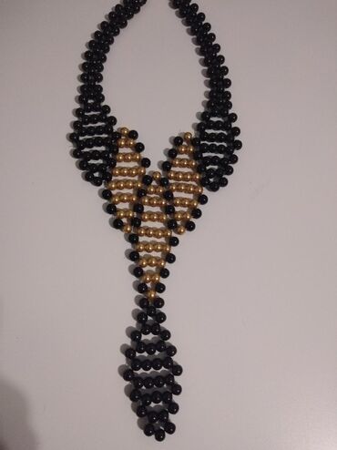 Ogrlice: Biserna ogrlica, Handmade, Materijal: Kristal — 8