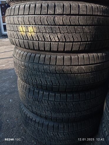 Шины: Шины 215 / 60 / R 16, Зима, Б/у, Комплект, Легковые, Япония, Bridgestone