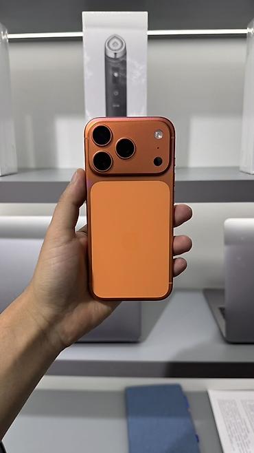 IPhone 17 Pro, Б/у, 256 ГБ, Оранжевый, 91 %