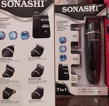 Trimmerlər və saç qırxan maşınlar: Sonashi 1014U - Trimmer dəsti 7n1 ⚙️Məhsulun xüsusiyyətləri:⬇️ Çox — 17