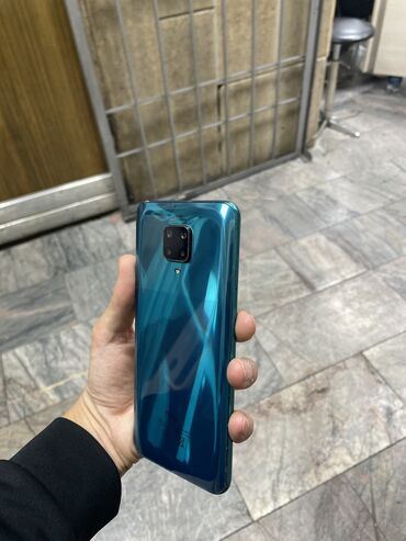 апарат макарон: Redmi, Redmi Note 9 Pro, Б/у, 64 ГБ, цвет - Голубой, 2 SIM