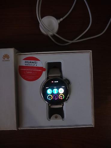 elektron divar saat: İşlənmiş, Smart saat, Huawei, Suya davamlı, rəng - Ağ — 3