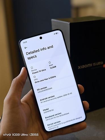 galaxy m: Xiaomi, 15 Ultra, Новый, 256 ГБ, цвет - Черный, 1 SIM, 2 SIM, eSIM — 9