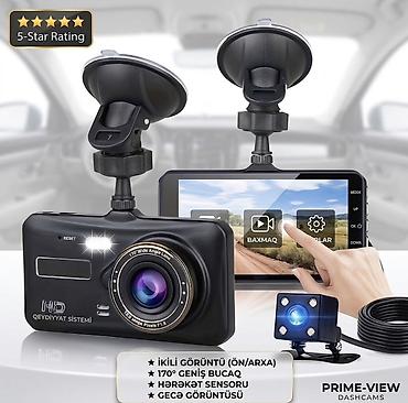 İki Kameralı Avto DVR (ön/arxa) – Prime-View Dashcams Xüsusiyyətlər