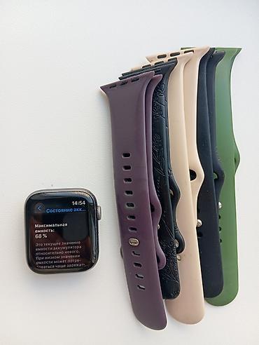 hw9 pro max: Продам Apple Watch Series 4 44 mm, Aluminium Батарея 68%, хватает на — 1