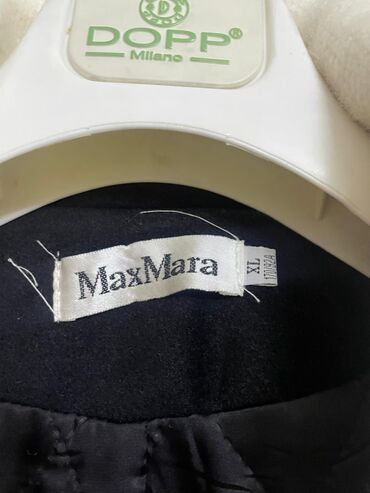 палто: Пальто, Max Mara, XL (EU 42), цвет - Черный