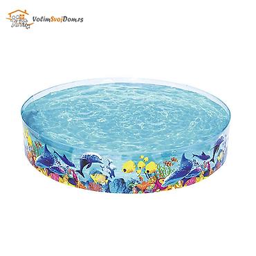 lidl bastenski program: Bazen za decu Bestway Odissey 244x46 cm (šifra: 5) - Tip: samostojeći — 1