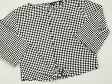 bluzka siateczka czarna: Bluzka, 10 lat, 134-140 cm, stan - Bardzo dobry