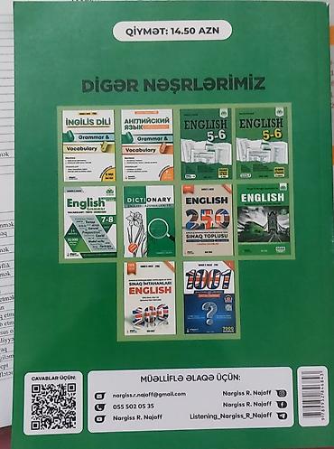 14 lük: İngilis dili Testlər 11-ci sinif, 1-ci hissə — 2
