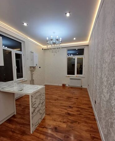продаётся квартира в токмаке: 2 бөлмө, 44 кв. м, Элитка, 5 кабат, Евроремонт