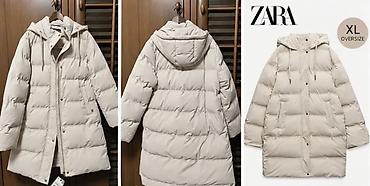 palto zara: Palto, Zara, XL, rəng - Bej — 1
