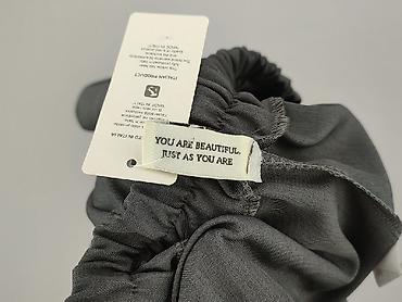klapki hermes eobuwie: Szare damskie spodnie typu culottes - Fason: szerokie nogawki 7/8 — 5