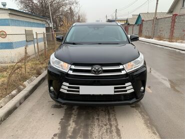 Toyota: Toyota Highlander: 2019 г., 3.5 л, Типтроник, Бензин, Внедорожник