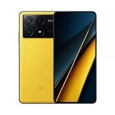 дисплей для телефона: Poco X6 Pro 5G, Колдонулган, 512 ГБ, түсү - Сары, 2 SIM