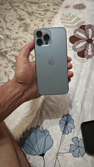 dtf принтер: IPhone 13 Pro Max, Sierra Blue, Чехол