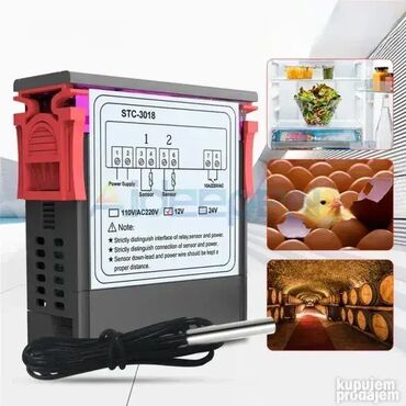 Elektro materijal: Digitalni Termostat STC 3028, 3008, 3018, 1000 Termostat za inkubator — 6