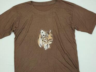 koszulka z kotem dla dzieci: Koszulka, 15 lat, 164-170 cm, stan - Dobry