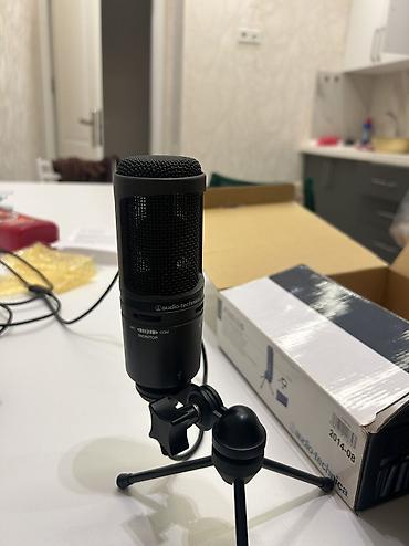 audio technica: İşlənmiş Simli, Simsiz (Bluetooth) Mikrofon Audio-Technica, Ünvandan götürmə, Ödənişli çatdırılma — 1